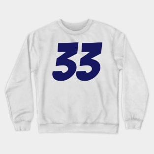 Max Verstappen 33 - Driver Number Crewneck Sweatshirt